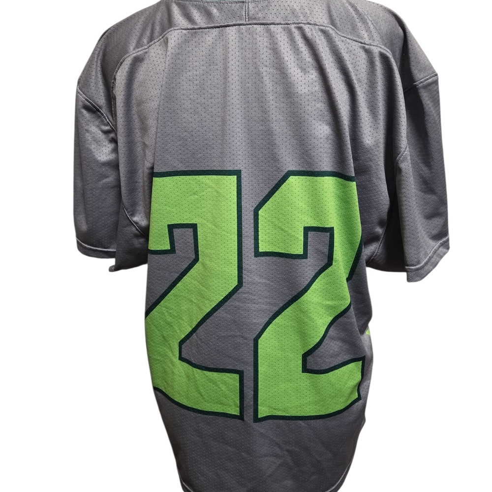 Under Armour NWT Gray and Green Loyola Jersey - Picture 4 of 6